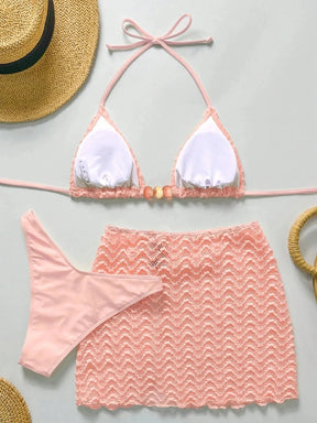 Conjunto Biquíni 3 Peças Pérola