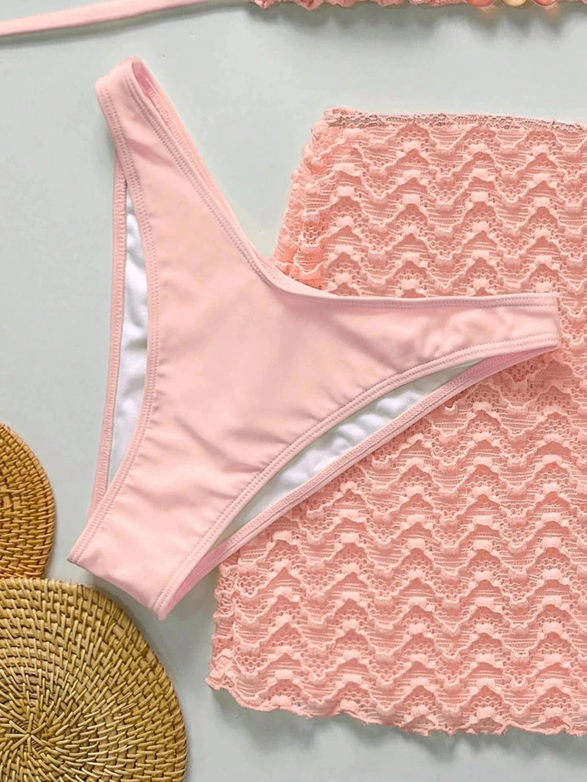 Conjunto Biquíni 3 Peças Pérola