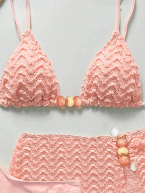 Conjunto Biquíni 3 Peças Pérola