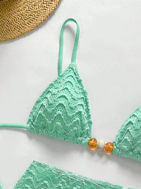 Conjunto Biquíni 3 Peças Pérola