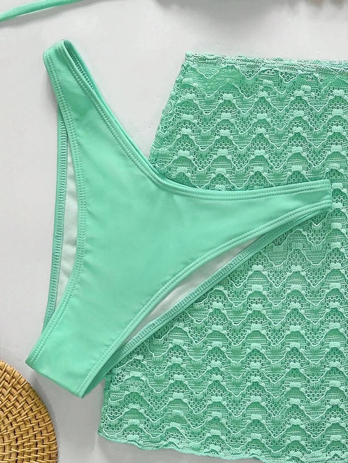 Conjunto Biquíni 3 Peças Pérola