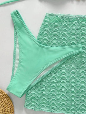 Conjunto Biquíni 3 Peças Pérola
