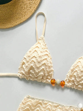 Conjunto Biquíni 3 Peças Pérola