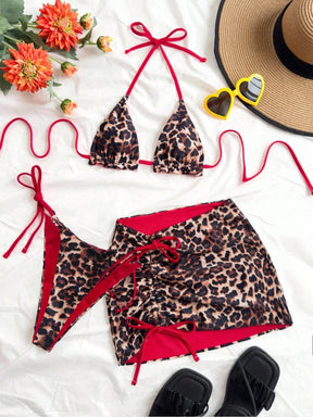 Conjunto Biquíni 3 Peças Plus Size Dálira