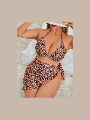 Conjunto Biquíni 3 Peças Plus Size Olyza