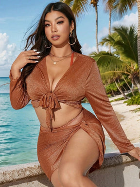Conjunto Biquíni 4 Peças Plus Size Venai