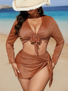 Conjunto Biquíni 4 Peças Plus Size Venai