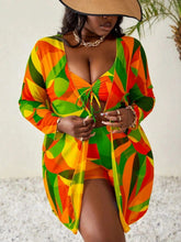 Conjunto Biquíni Plus Size 3 Peças Marina