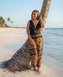 Conjunto Luxo Maiô + Calça Soraya