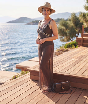 Conjunto Luxo Maiô + Calça Carly