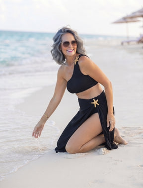 Conjunto Luxo Biquíni + Saia Pamela