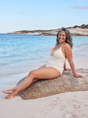 Conjunto Luxo Maiô + Saia Beatriz
