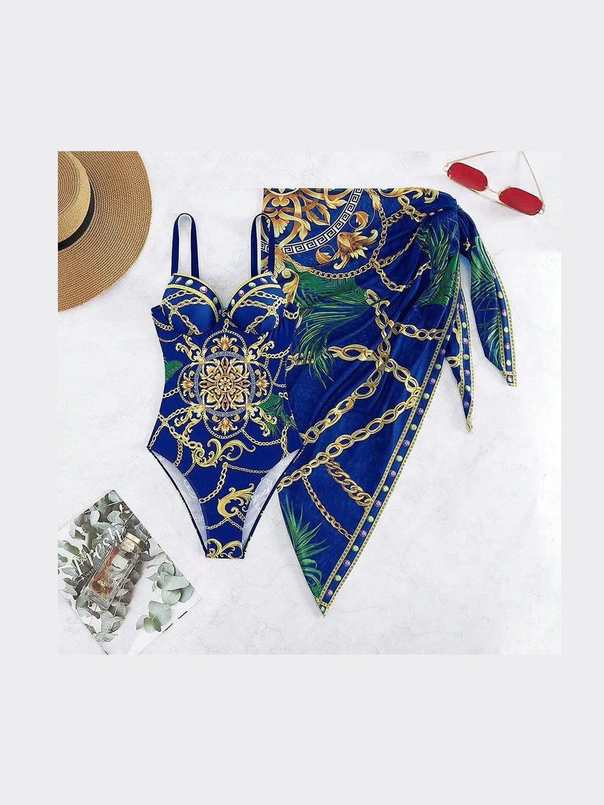 Maiô + Saída de Praia Donna