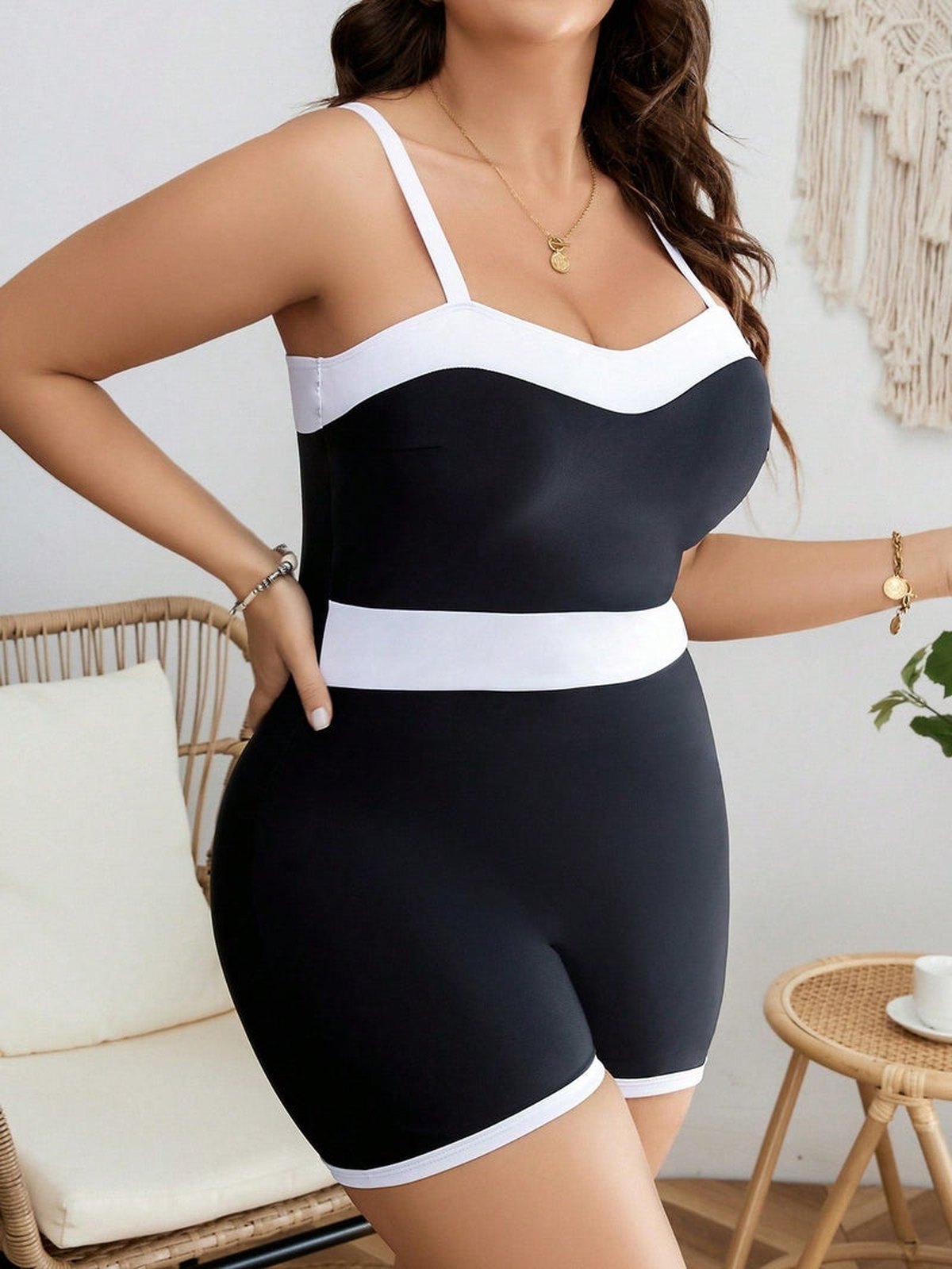 Maiô Plus Size Raven