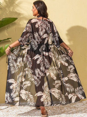 Saída de Praia Plus Size Bibi