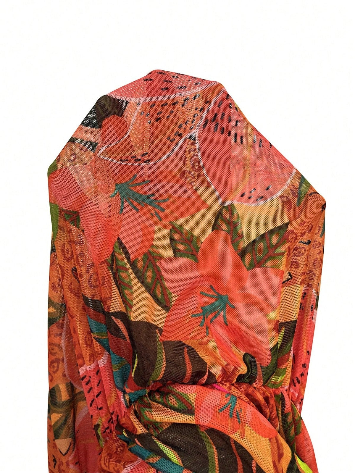 Saída de Praia Plus Size Flora