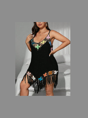 Saída de Praia Plus Size Jasmin