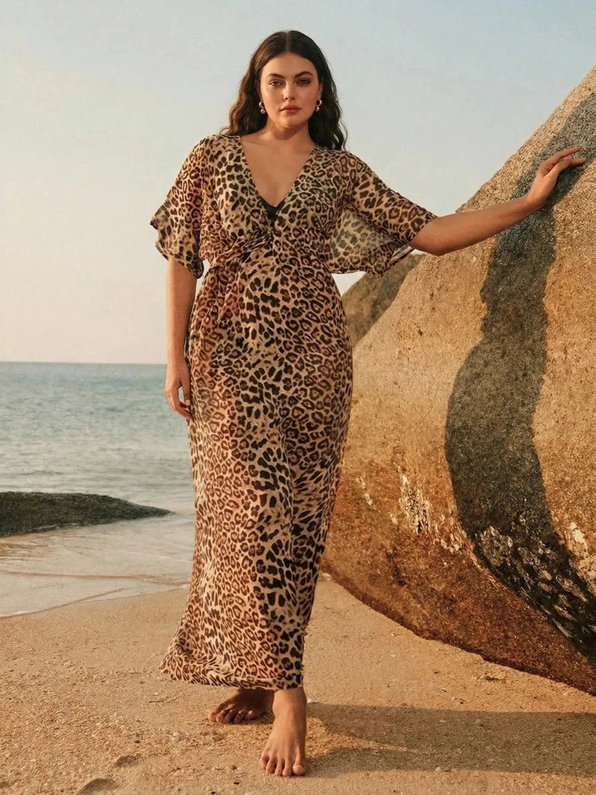 Saída de Praia Plus Size Lara