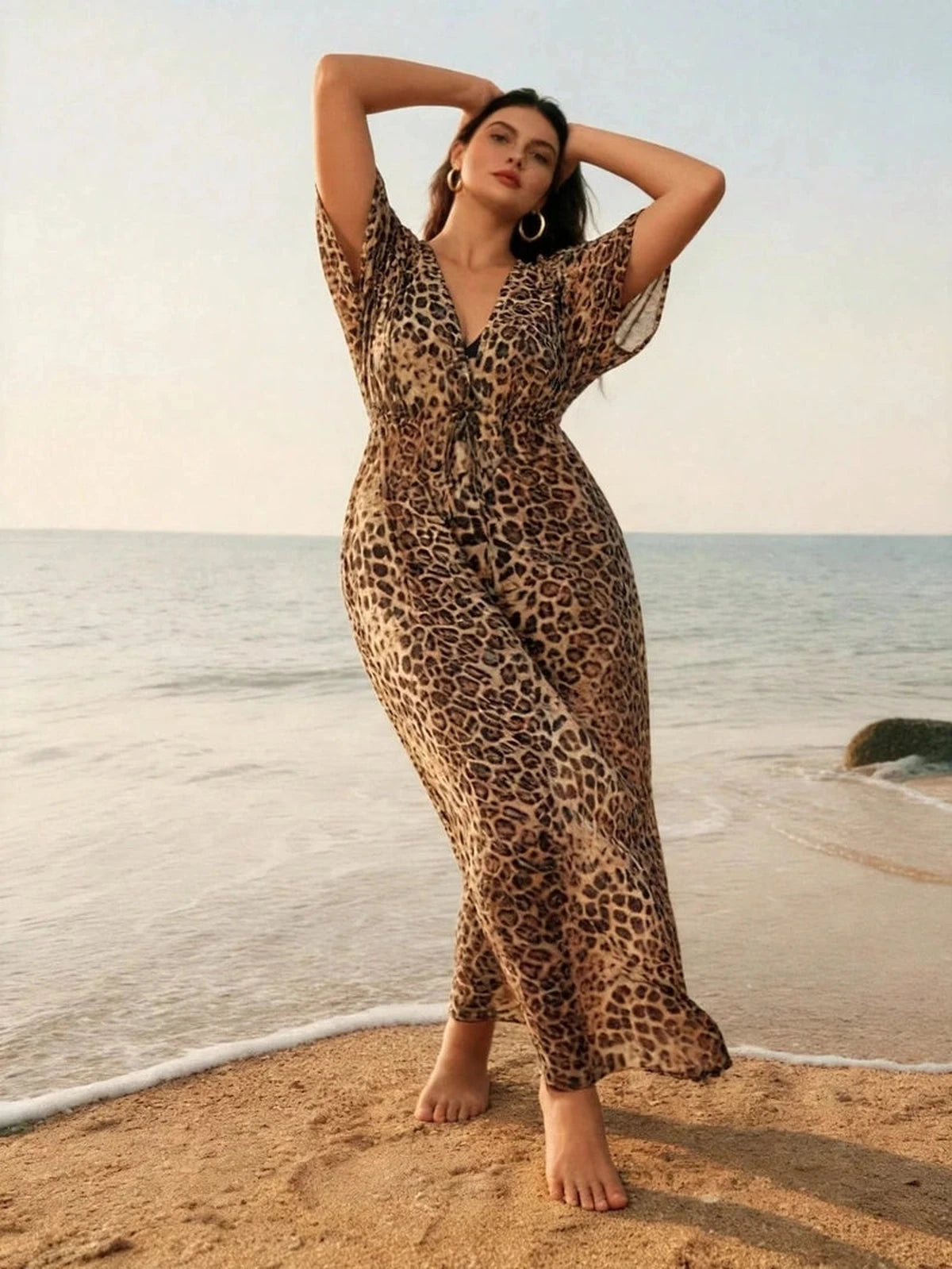 Saída de Praia Plus Size Lara