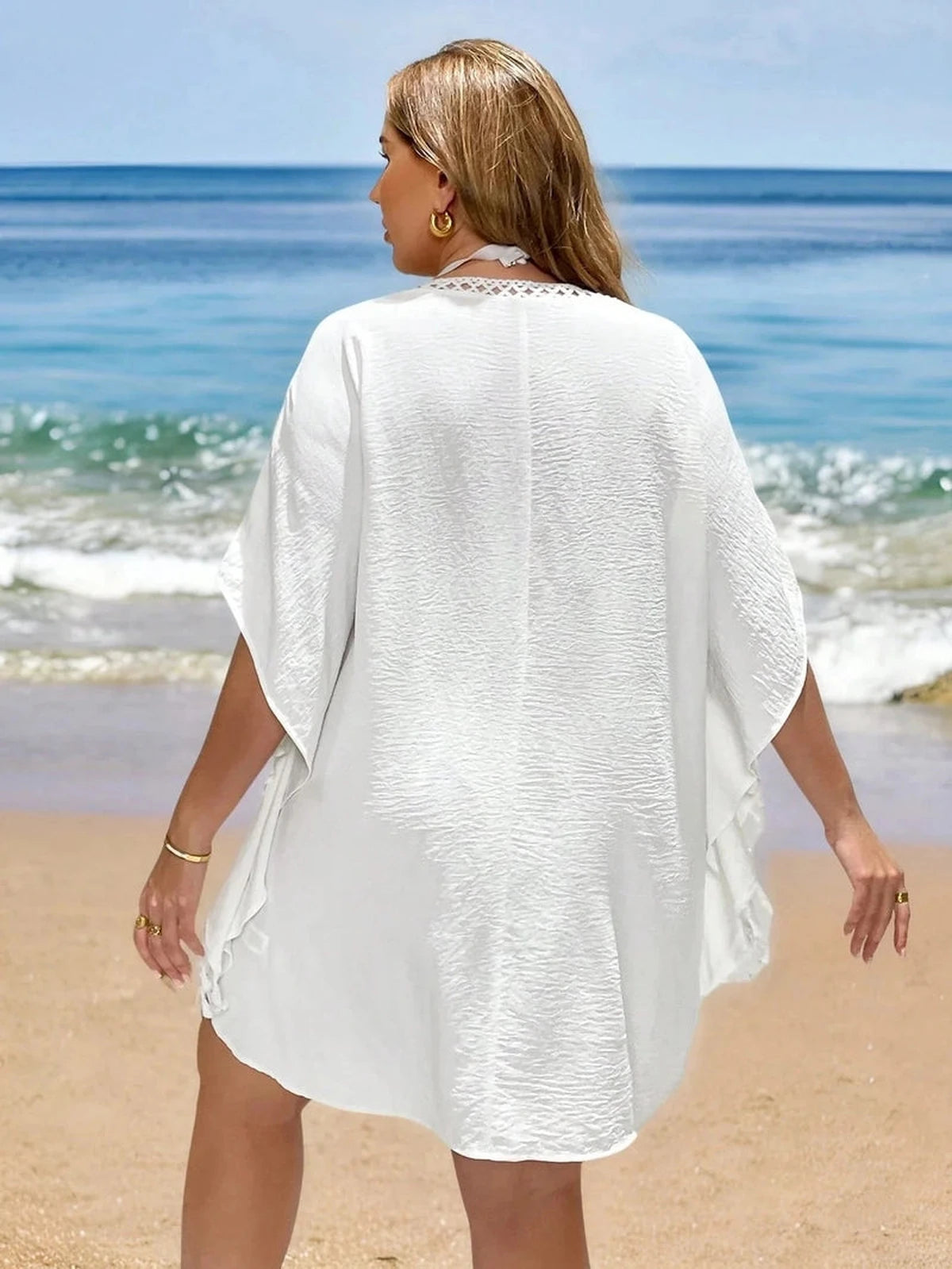 Saída de Praia Plus Size Nina