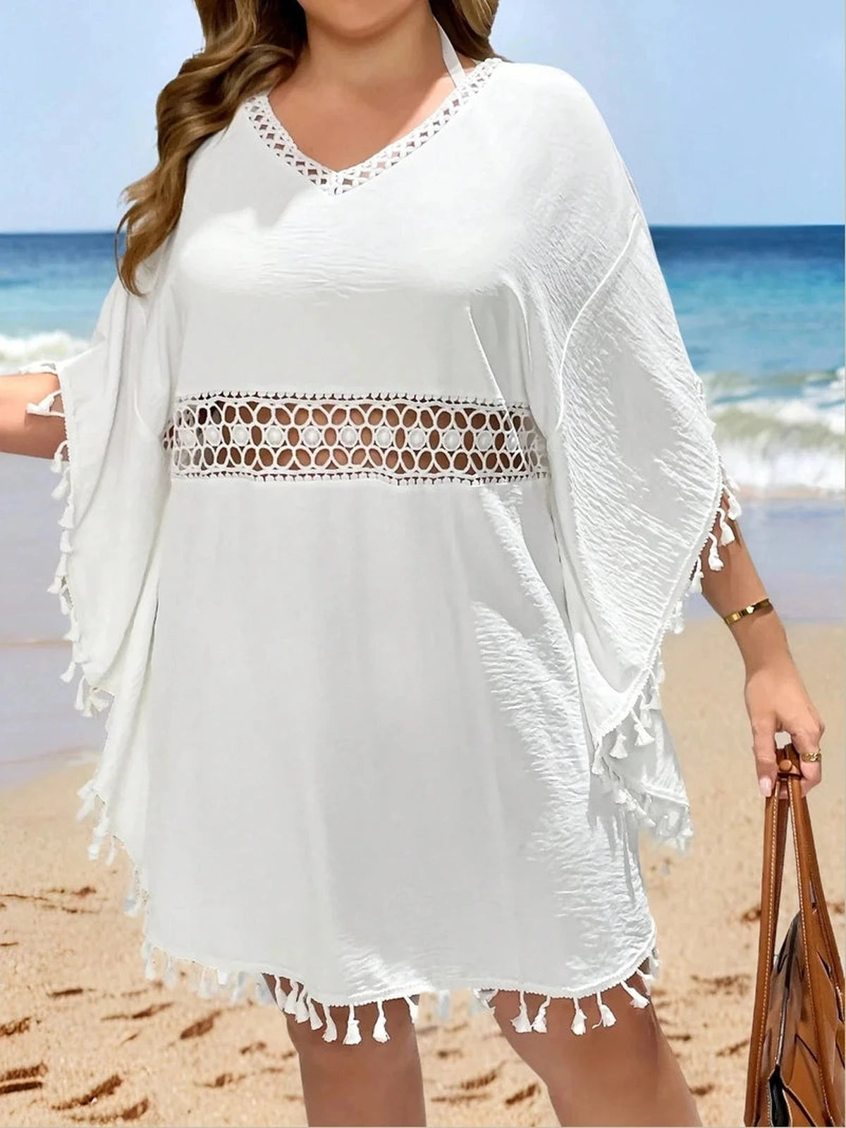 Saída de Praia Plus Size Nina