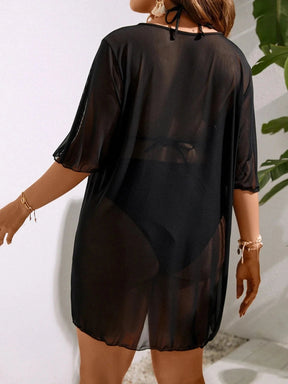 Saída de Praia Plus Size Rubi