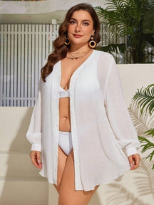 Saída de Praia Plus Size Sabrina