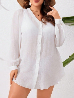 Saída de Praia Plus Size Sabrina