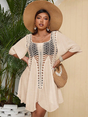 Saída de Praia Plus Size Sofia