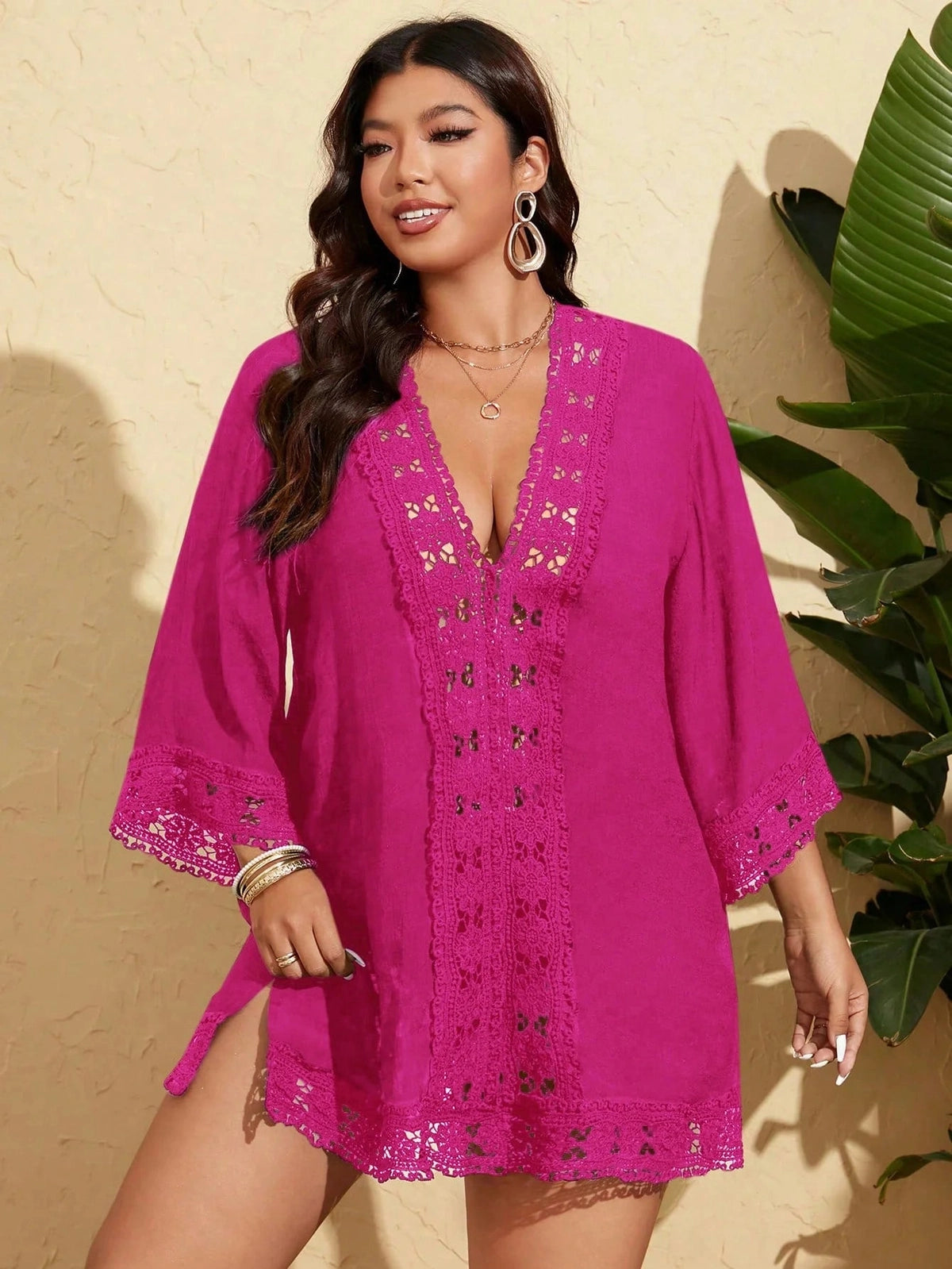 Saída de Praia Plus Size Vanessa