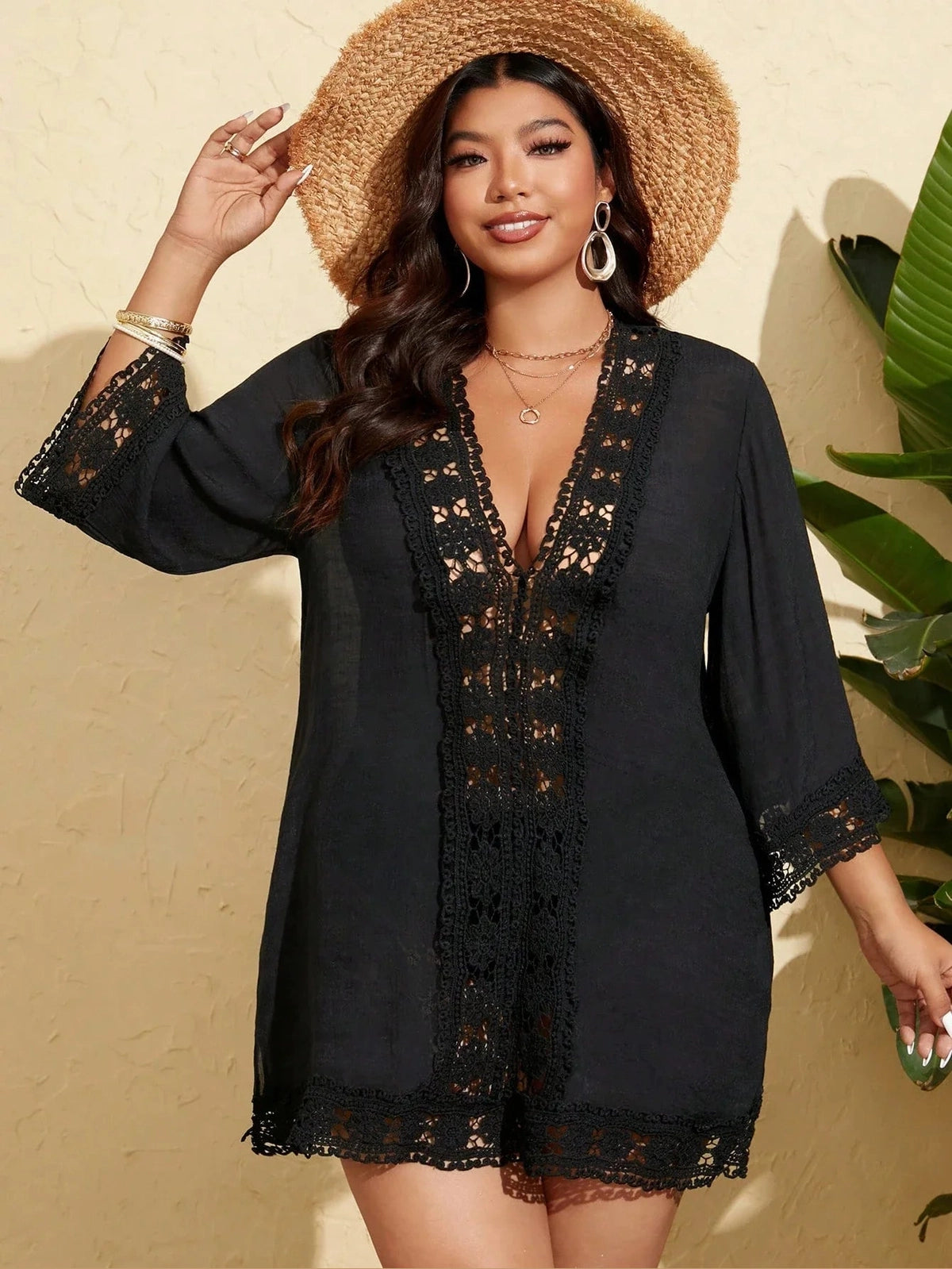 Saída de Praia Plus Size Vanessa