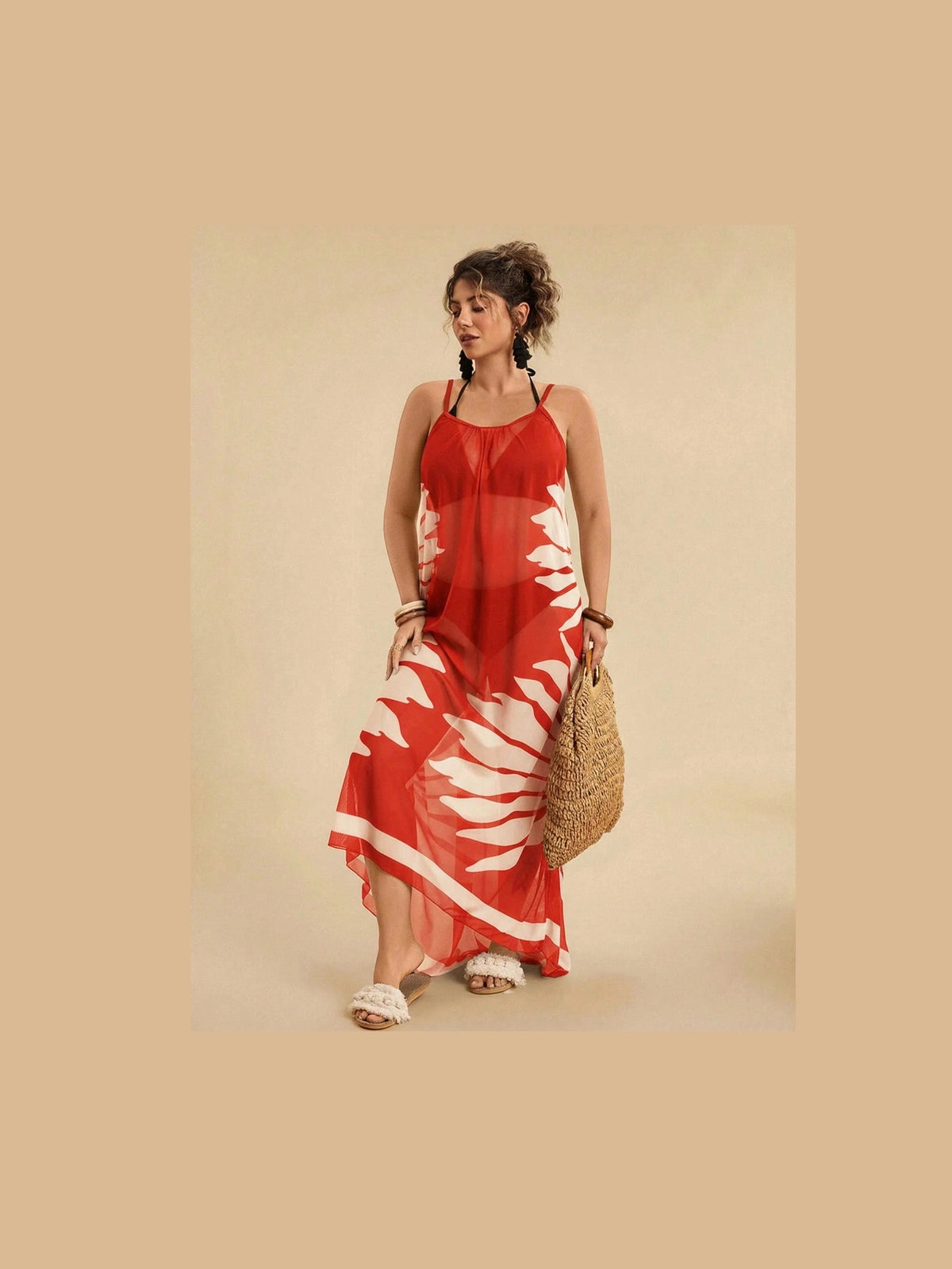 Saída de Praia Plus Size Yasmin