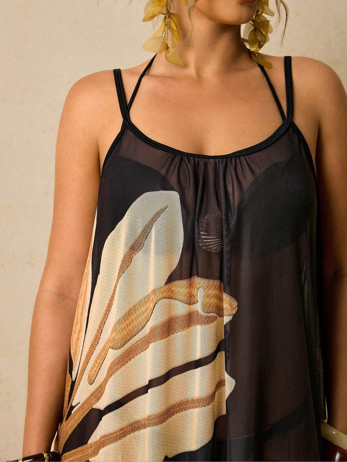 Saída de Praia Plus Size Yasmin