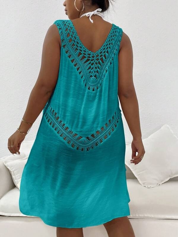 Saída De Praia Plus Size Whitney - LuziBella